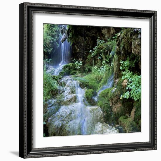 Tonto Falls, Tonto Park, Flagstaff, Arizona, United States of America (U.S.A.), North America-Tony Gervis-Framed Photographic Print