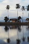 Asia, Indonesia, Sulawesi, View of Church and Field-Tony Berg-Photographic Print