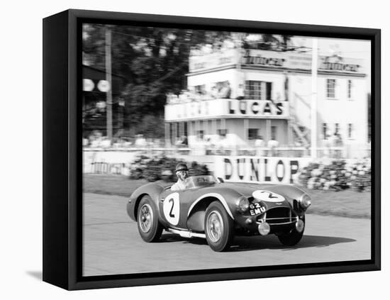 Tony Brooks in Aston Martin Db3S, Goodwood 9 Hours, West Sussex, 1955-null-Framed Premier Image Canvas