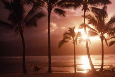 Beach At Sunset-Tony Craddock-Photographic Print