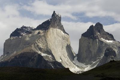 Torres Del Paine Patagonia Chile Canvas Leather Print/large 