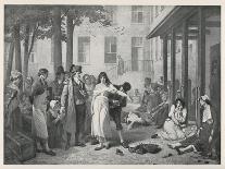Charlotte Corday à Caen en 1793-Tony Robert-fleury-Framed Giclee Print