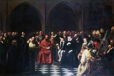 The Colloquy of Poissy in 1561, C1855-1912-Tony Robert-fleury-Giclee Print