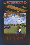 Flying At Hendon-Tony Sarg-Framed Art Print