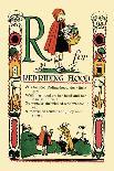 R for Red Riding Hood-Tony Sarge-Art Print