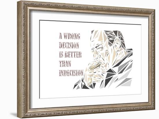 Tony Soprano-Cristian Mielu-Framed Art Print