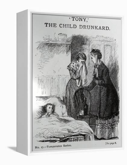 "Tony", the Child Drunkard, C.1860-null-Framed Premier Image Canvas