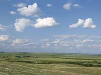 Prairie Farmland, North Dakota, USA-Tony Waltham-Photographic Print