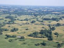 Prairie Farmland, North Dakota, USA-Tony Waltham-Photographic Print