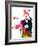 Tony Watercolor-Lora Feldman-Framed Art Print