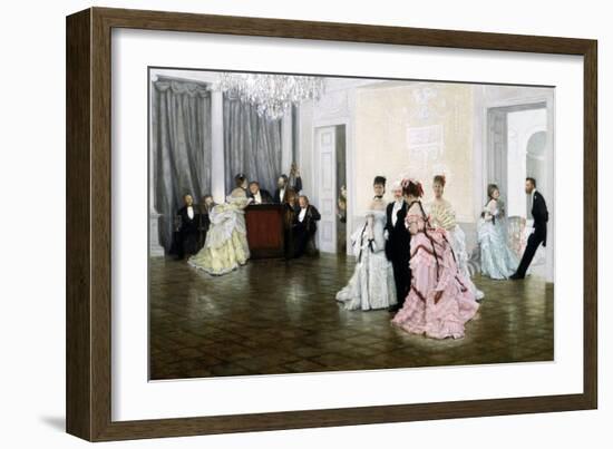 Too Early, 1873-James Jacques Joseph Tissot-Framed Giclee Print