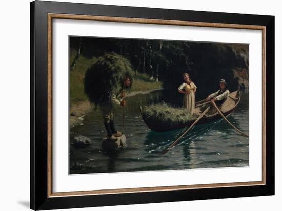 Too Late, 1878-Hans Andreas Dahl-Framed Giclee Print