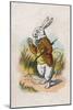 Too Late Said the Rabbit, 1930-John Tenniel-Mounted Giclee Print