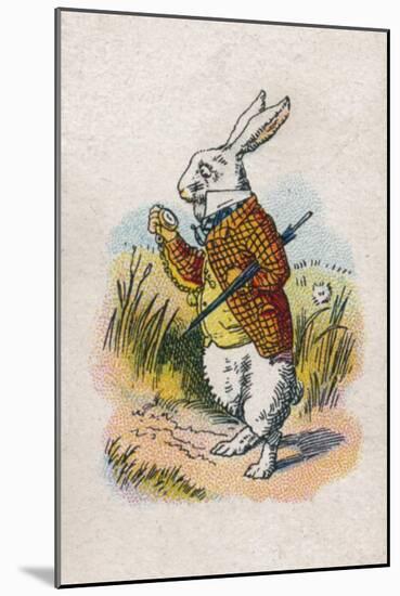 Too Late Said the Rabbit, 1930-John Tenniel-Mounted Giclee Print