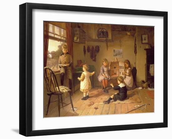 Too Old to Play-Harry Brooker-Framed Giclee Print