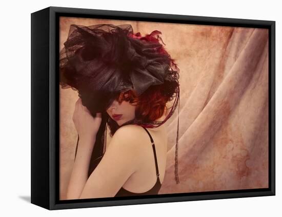 Too Shy-Winter Wolf Studios-Framed Premier Image Canvas