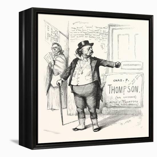 Toodles Ticket, 1880-null-Framed Premier Image Canvas