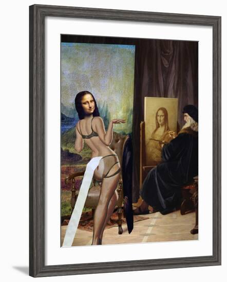 Took You Long Enough-Aberrant Art-Framed Giclee Print