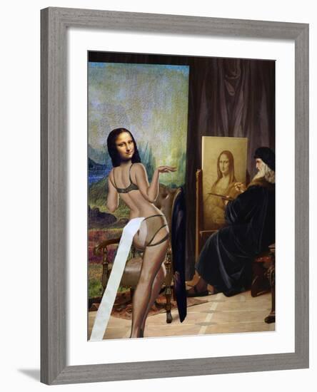 Took You Long Enough-Aberrant Art-Framed Giclee Print