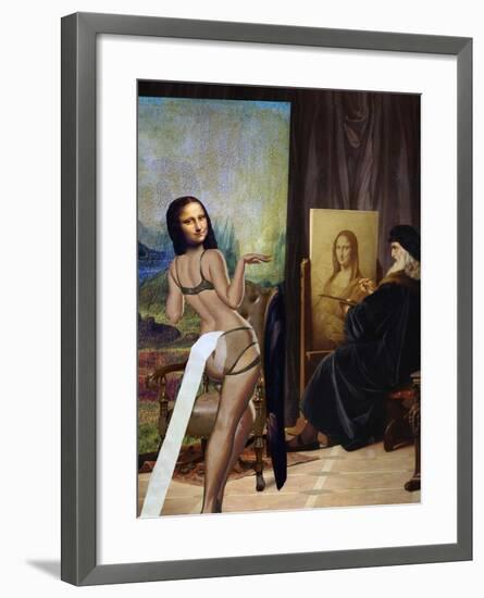 Took You Long Enough-Aberrant Art-Framed Giclee Print