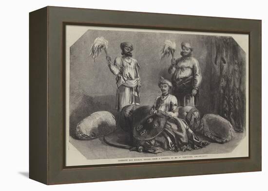 Tookajee Rao Holkar, Indore-William Carpenter-Framed Premier Image Canvas