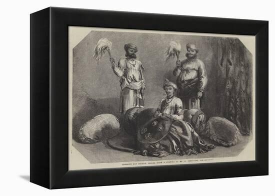 Tookajee Rao Holkar, Indore-William Carpenter-Framed Premier Image Canvas