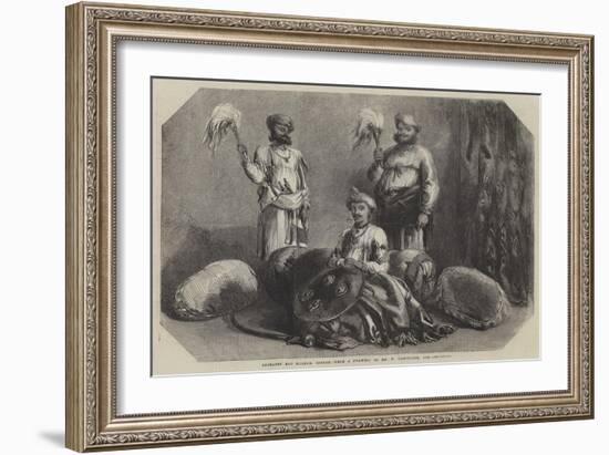 Tookajee Rao Holkar, Indore-William Carpenter-Framed Giclee Print