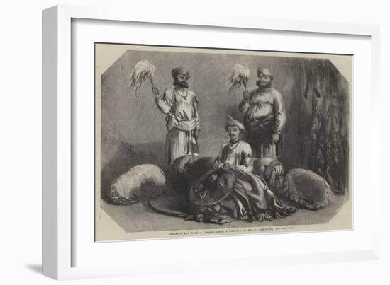 Tookajee Rao Holkar, Indore-William Carpenter-Framed Giclee Print