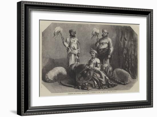 Tookajee Rao Holkar, Indore-William Carpenter-Framed Giclee Print