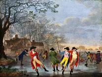 Winter Amusement: a View in Hyde Park from the Moated House, Late 18th Century-Tookey-Giclee Print