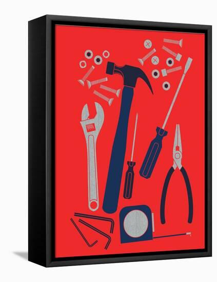 Tool Box-null-Framed Premier Image Canvas