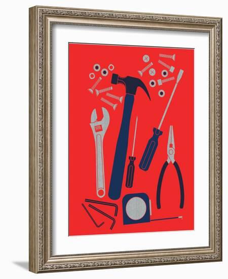 Tool Box-null-Framed Giclee Print