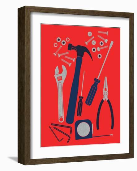 Tool Box-null-Framed Giclee Print