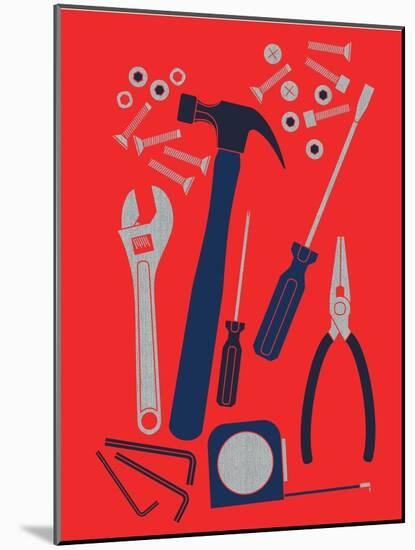 Tool Box-null-Mounted Giclee Print