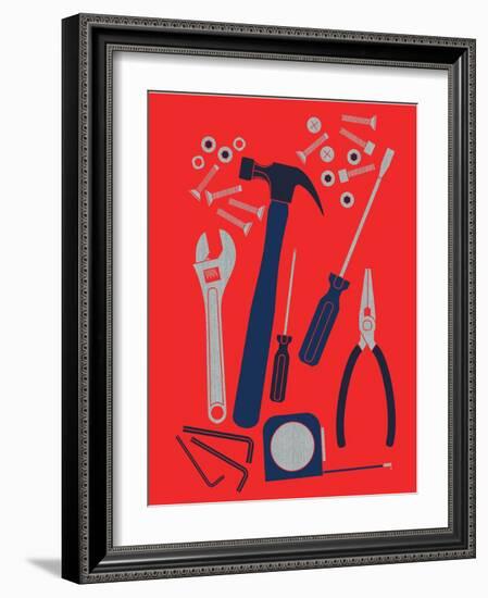 Tool Box-null-Framed Giclee Print