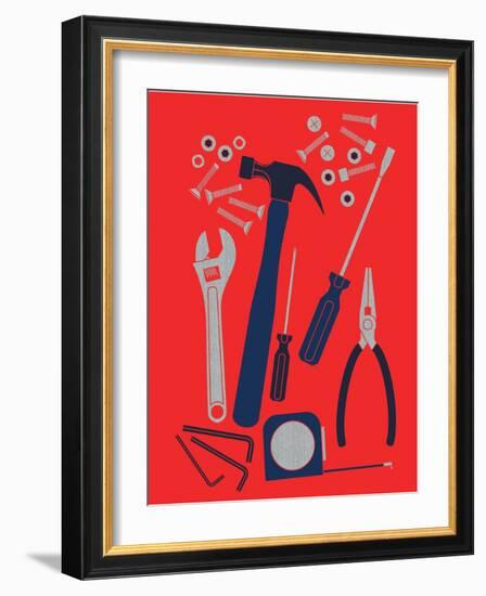 Tool Box-null-Framed Giclee Print