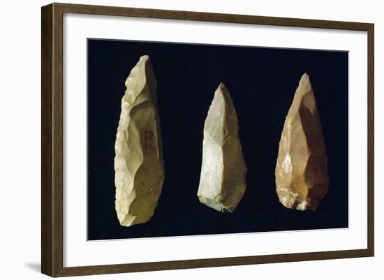 Tools Made of Flint, Italy, Neolithic Era-null-Framed Giclee Print