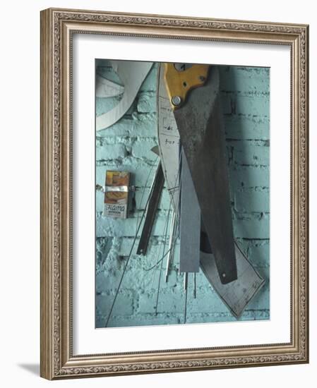 Tools of the Trade for Local Artisan and Tinsmith, Oaxaca, Mexico-Judith Haden-Framed Photographic Print