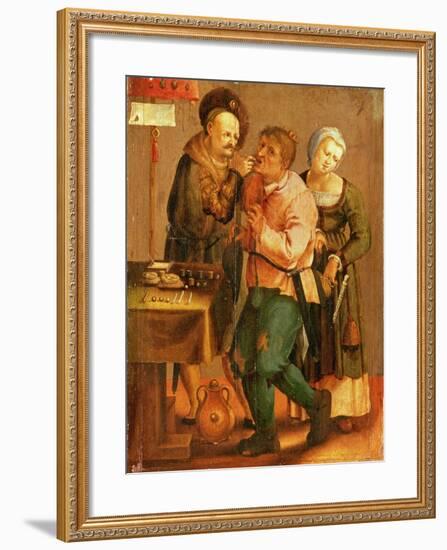 Tooth Extraction-Lucas van Leyden-Framed Giclee Print