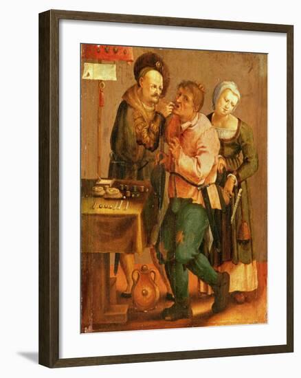 Tooth Extraction-Lucas van Leyden-Framed Giclee Print