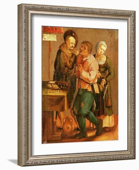 Tooth Extraction-Lucas van Leyden-Framed Giclee Print