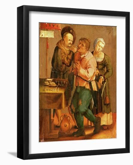 Tooth Extraction-Lucas van Leyden-Framed Giclee Print