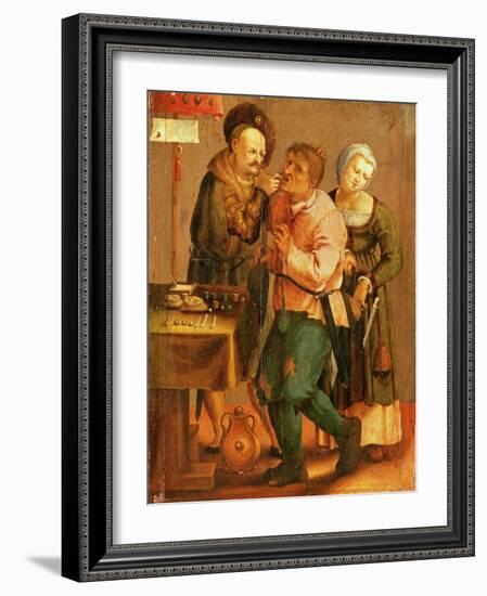 Tooth Extraction-Lucas van Leyden-Framed Giclee Print