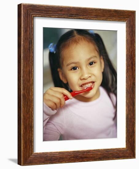 Toothbrushing-Ian Boddy-Framed Photographic Print