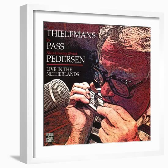 Toots Thielemans, Joe Pass, Niels-Henning Orsted Pedersen - Live in the Netherlands--Framed Art Print