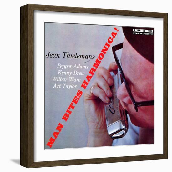 Toots Thielemans - Man Bites Harmonica!-null-Framed Art Print