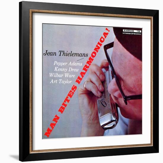 Toots Thielemans - Man Bites Harmonica!-null-Framed Art Print