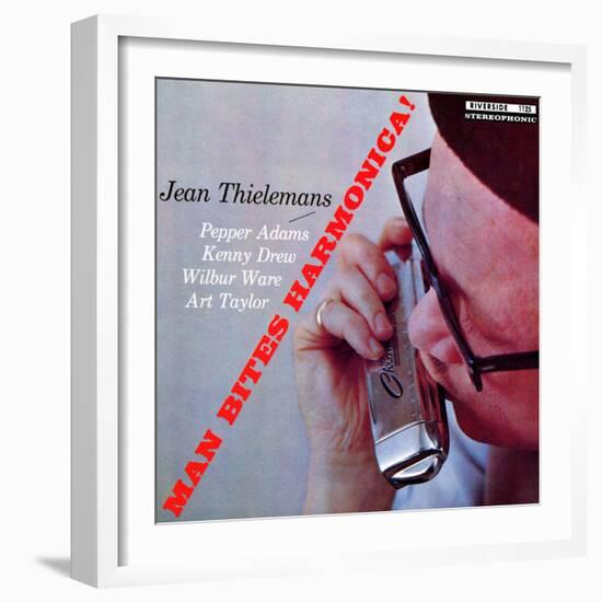 Toots Thielemans - Man Bites Harmonica!--Framed Art Print