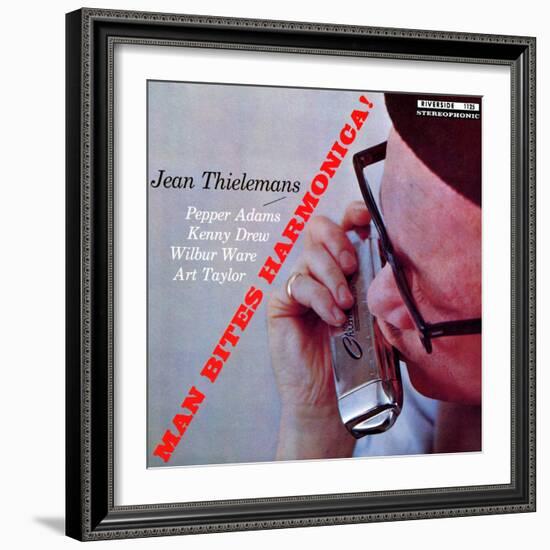 Toots Thielemans - Man Bites Harmonica!-null-Framed Art Print