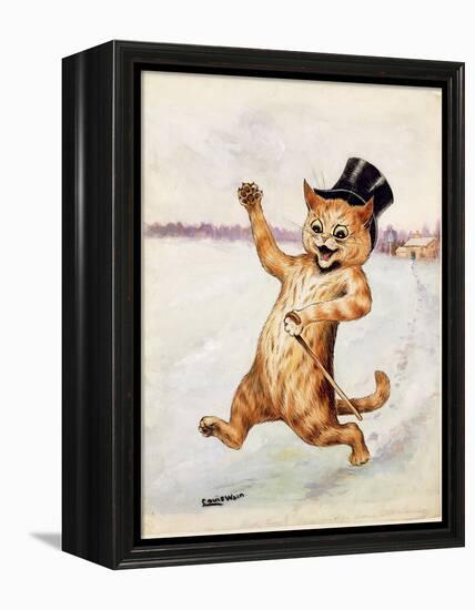 Top Cat!-Louis Wain-Framed Premier Image Canvas